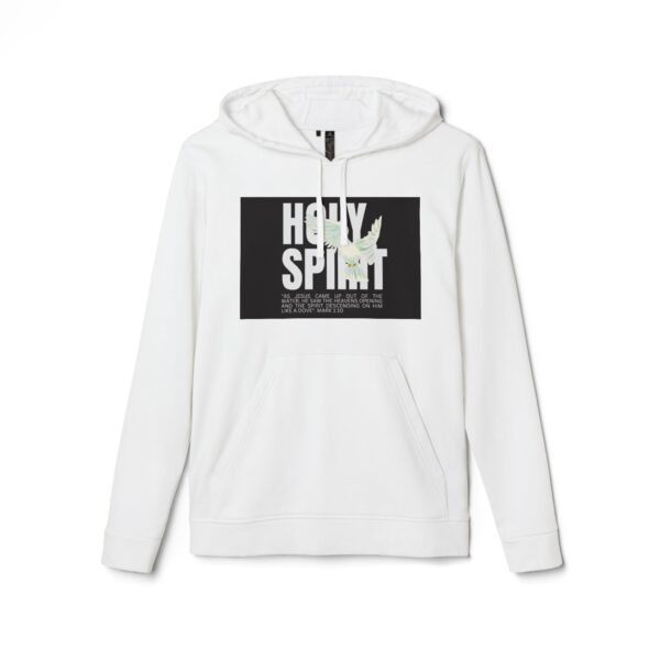 Holy Spirit Inspiration Fleece Hoodie, Unisex Sweatshirt for Spirituality, Religious Gifts, Christian Apparel, Cozy Winter Wear
